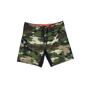 Hawaiian Island Creations Board Shorts Men's 44x10" Camo Unlined Drawstring Swim